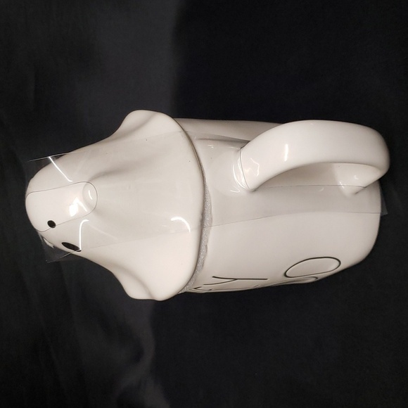 Rae Dunn NWT "HEY BOO" White Ceramic Mug with Ghost Lid - Picture 2 of 5